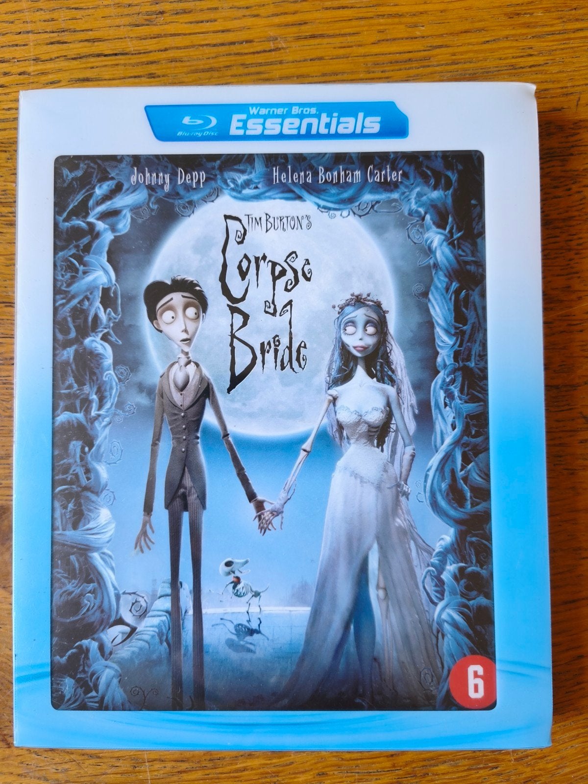 Tim Burton's Corpse Bride Blu-ray - Zo goed als nieuw, Film, Ophalen of Verzenden, Nederlands, Nederlands