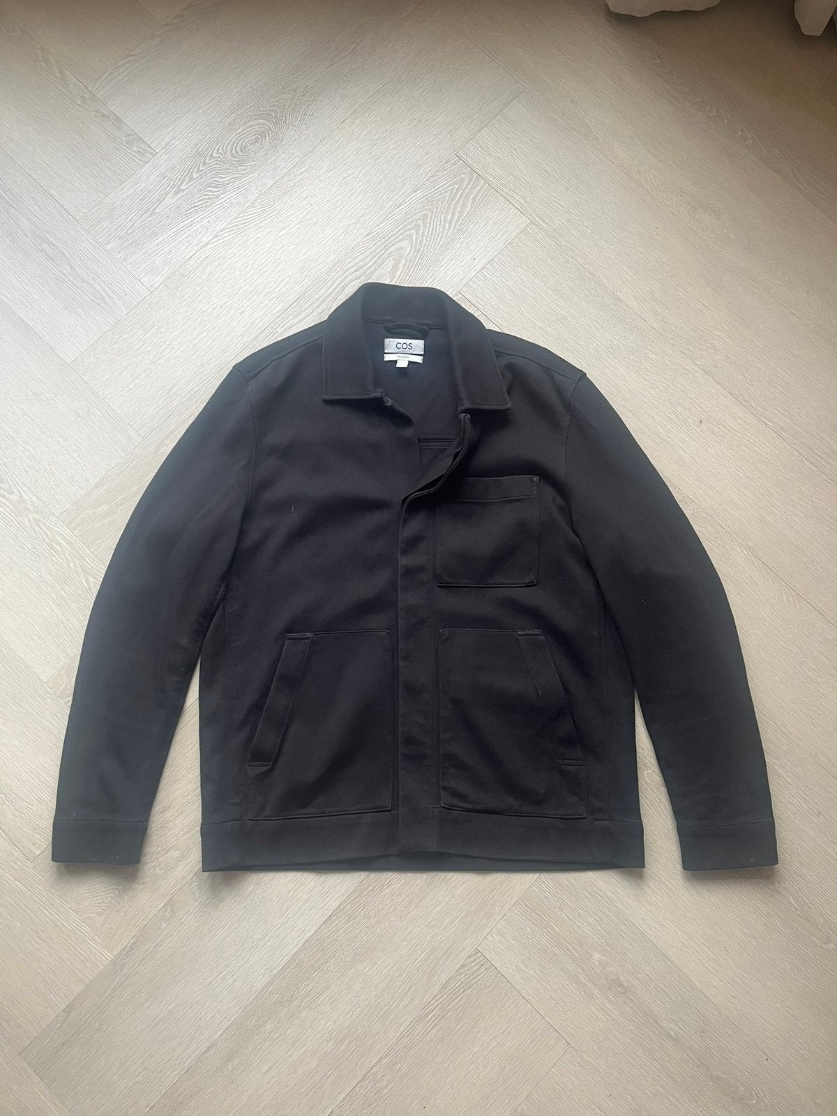 COS vest, overhemd jas maat M, 48/50 als nieuw origineel, Verzenden, Zo goed als nieuw, Maat 48/50 (M), Zwart