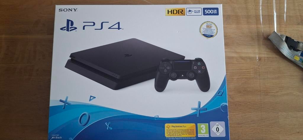 Ps4 Slim, Spelcomputers en Games, Spelcomputers | Sony PlayStation 4, Met games, Ophalen of Verzenden, Zo goed als nieuw, Met 1 controller