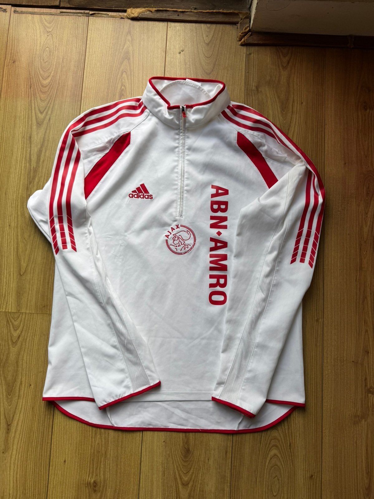 Vintage retro trainingspak pull sweatshirt ajax amsterdam, Ophalen of Verzenden, Zo goed als nieuw, Shirt