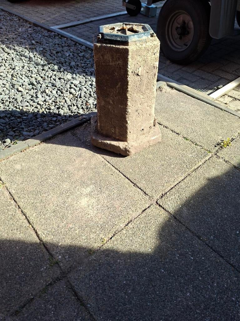Beton / steen poer, Ophalen of Verzenden, Overige materialen