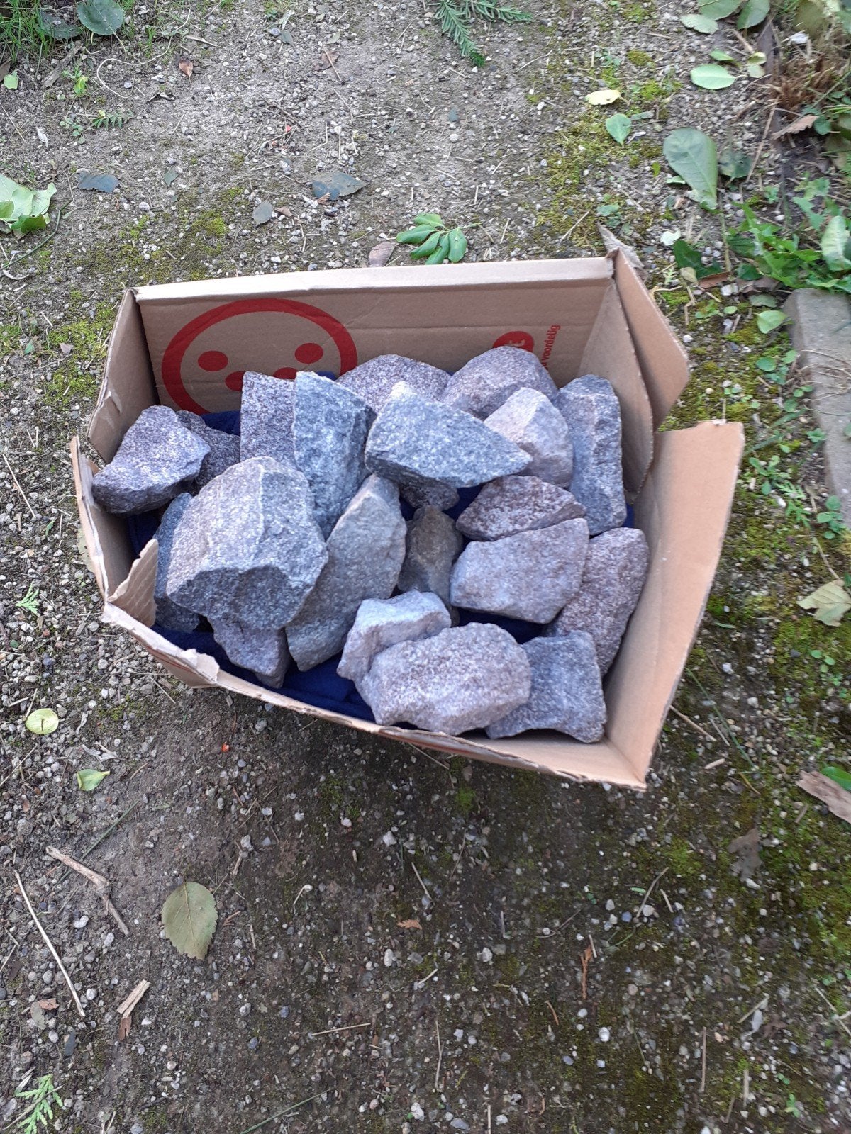 Nieuwe saunastenen 16 kg., Sport en Fitness, Sauna, Ophalen, Nieuw, Toebehoren