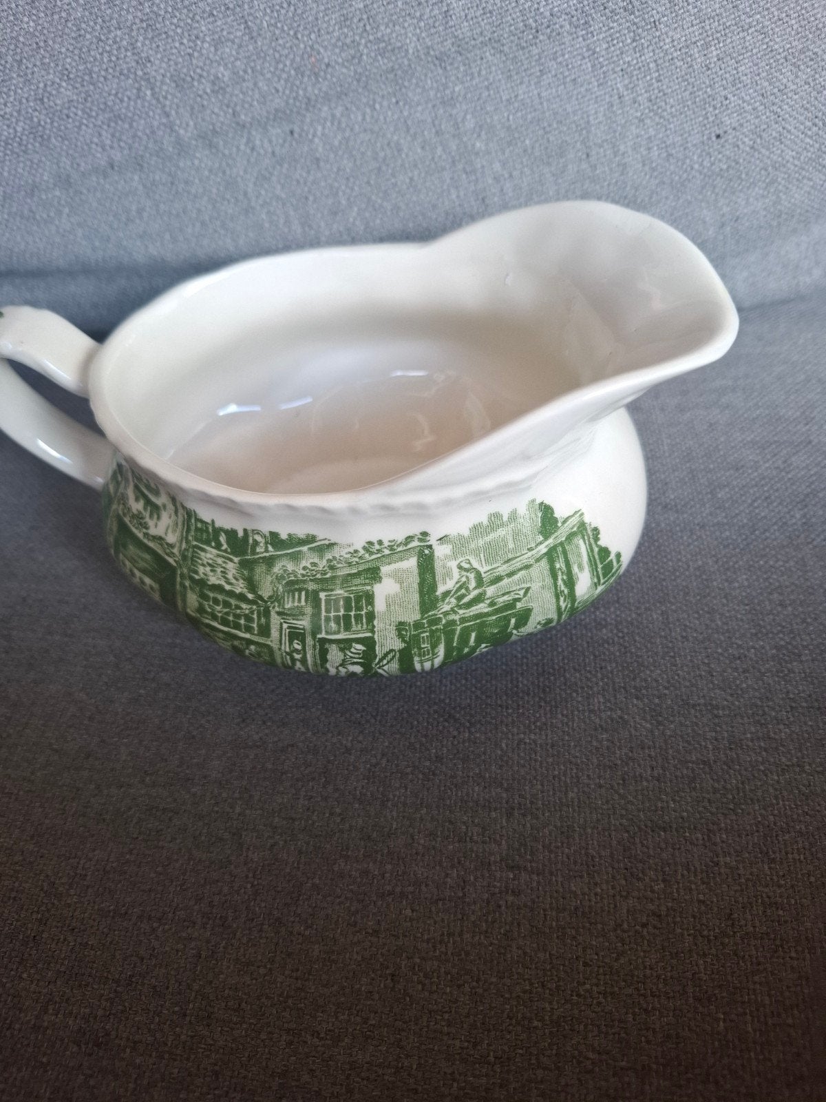 Antieke Royal Tudor Ware juskom - Coaching Taverns 1828, Antiek en Kunst, Ophalen of Verzenden