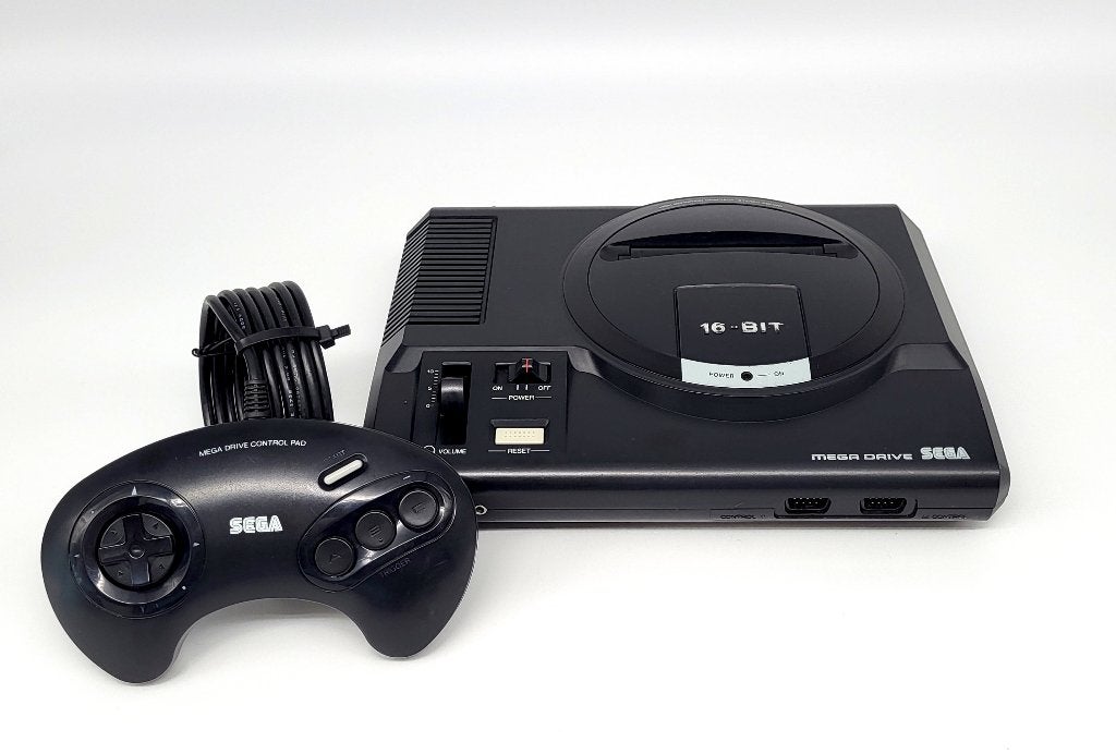 SEGA Mega Drive 16 Bit Console - Basic Set + Controller, Spelcomputers en Games, Gebruikt, Mega Drive, Ophalen of Verzenden, Nvt
