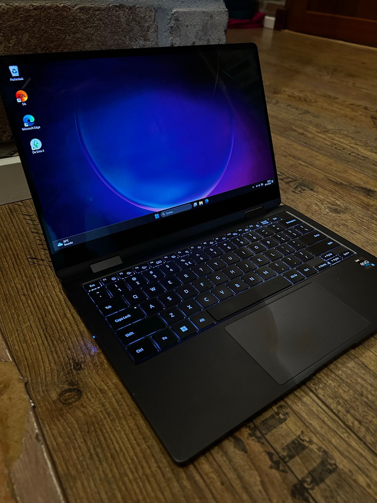 Samsung Laptop 13 inch i5-1240P 16GB RAM 256GB SSD, 2 tot 3 Ghz, Qwerty, 13 inch, Met touchscreen