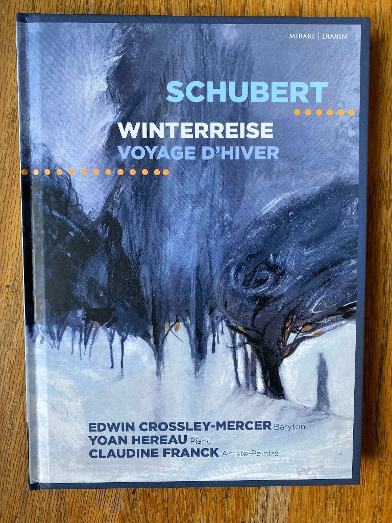 Schubert Winterreise + CD - Edwin Crossley-Mercer, Artiest, Edwin Crossley-Mercer, Ophalen of Verzenden, Zo goed als nieuw