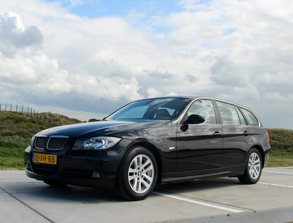 BMW 3-serie Touring 325i N52 E91 l 2e Eig. l 186.854 KM, Auto's, Beige, 2497 cc, 1465 kg, Zwart