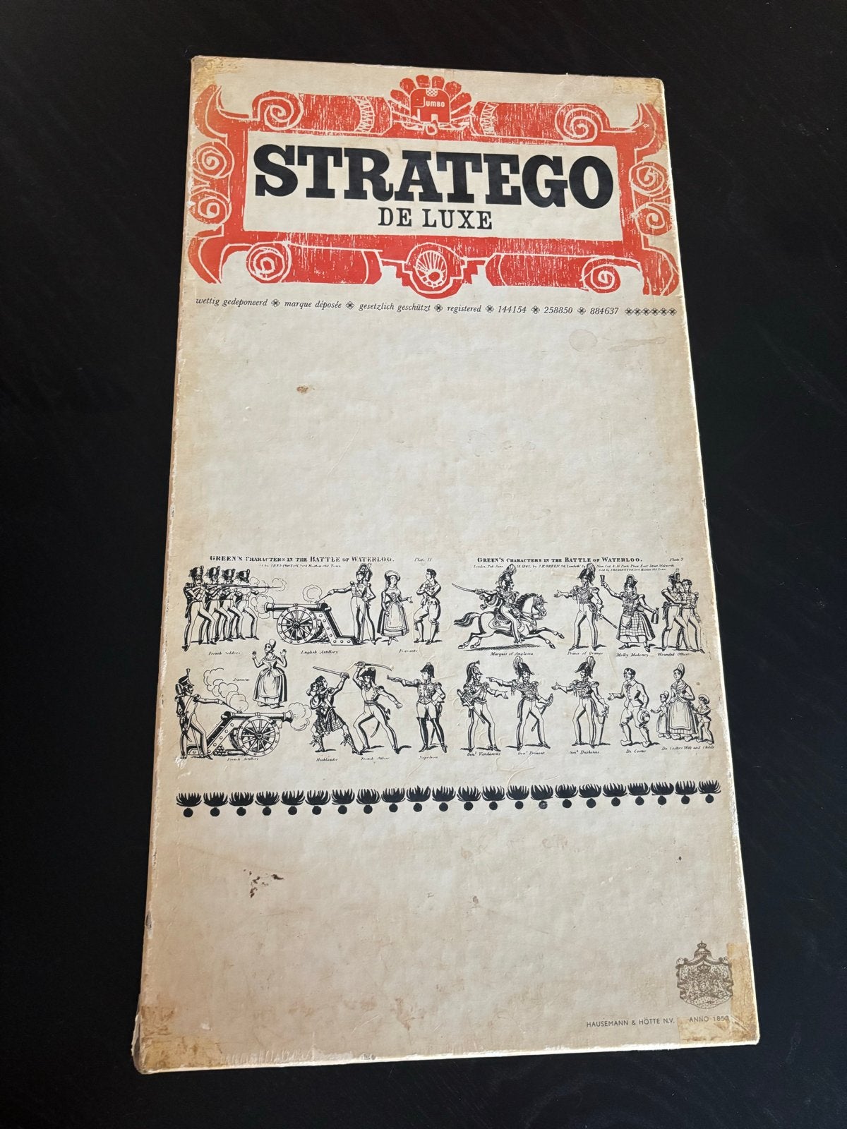 Stratego de Luxe - Vintage bordspel van Jumbo, Een of twee spelers, Ophalen, Gebruikt