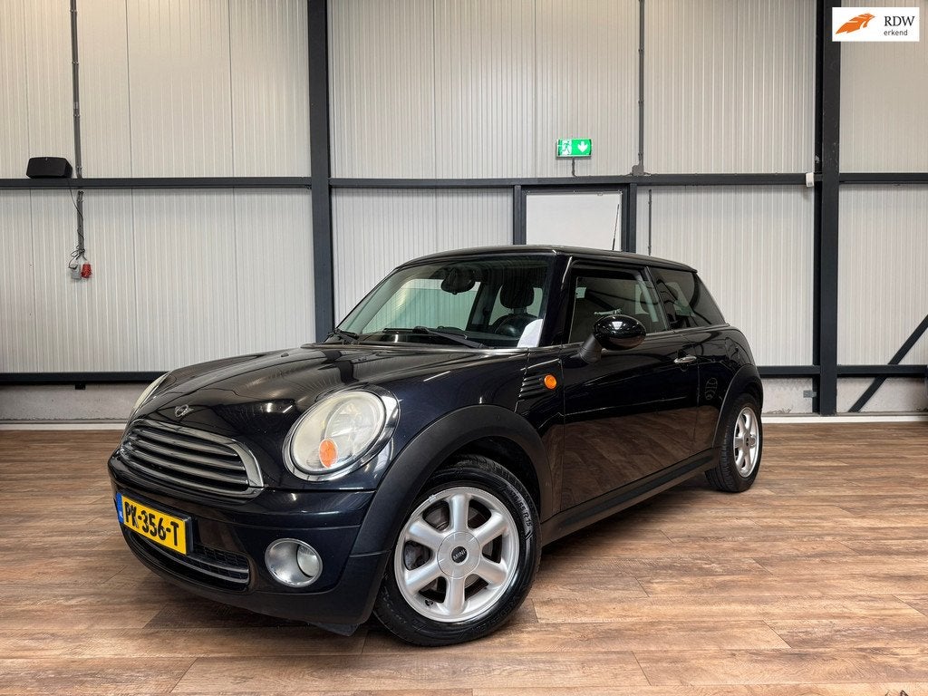 Mini 3-Deurs 1.4 One Pepper / 6-BAK / AIRCO / LM-velgen /, Auto's, Mini, Voorwielaandrijving, Stof, Gebruikt, Zwart