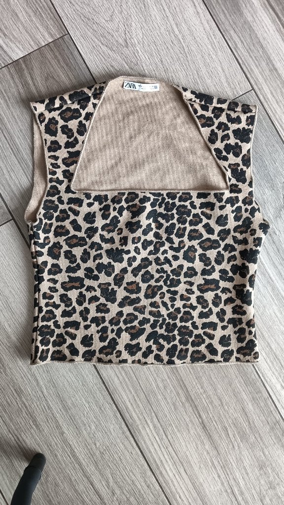 Top Zebra print, Ophalen of Verzenden, Zo goed als nieuw, Korte mouw, Maat 36 (S)