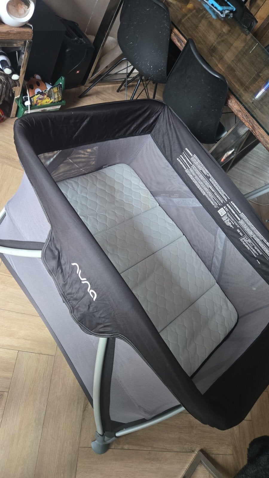 Nuna campingbed (mini)met verhoger+matras, Ophalen of Verzenden