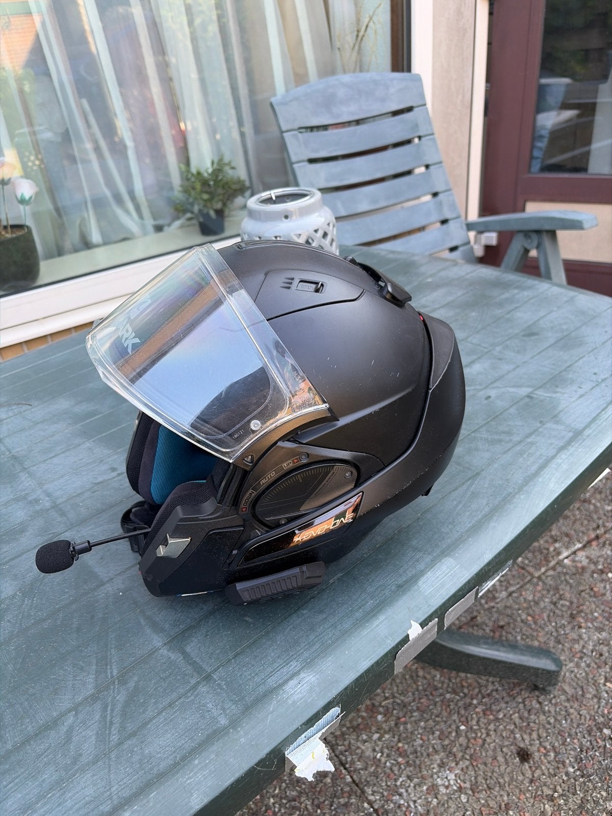 Shark helm maat S met gebruikssporen - Mooi prijsje!, Motoren, Ophalen of Verzenden, Tweedehands, S, Shark