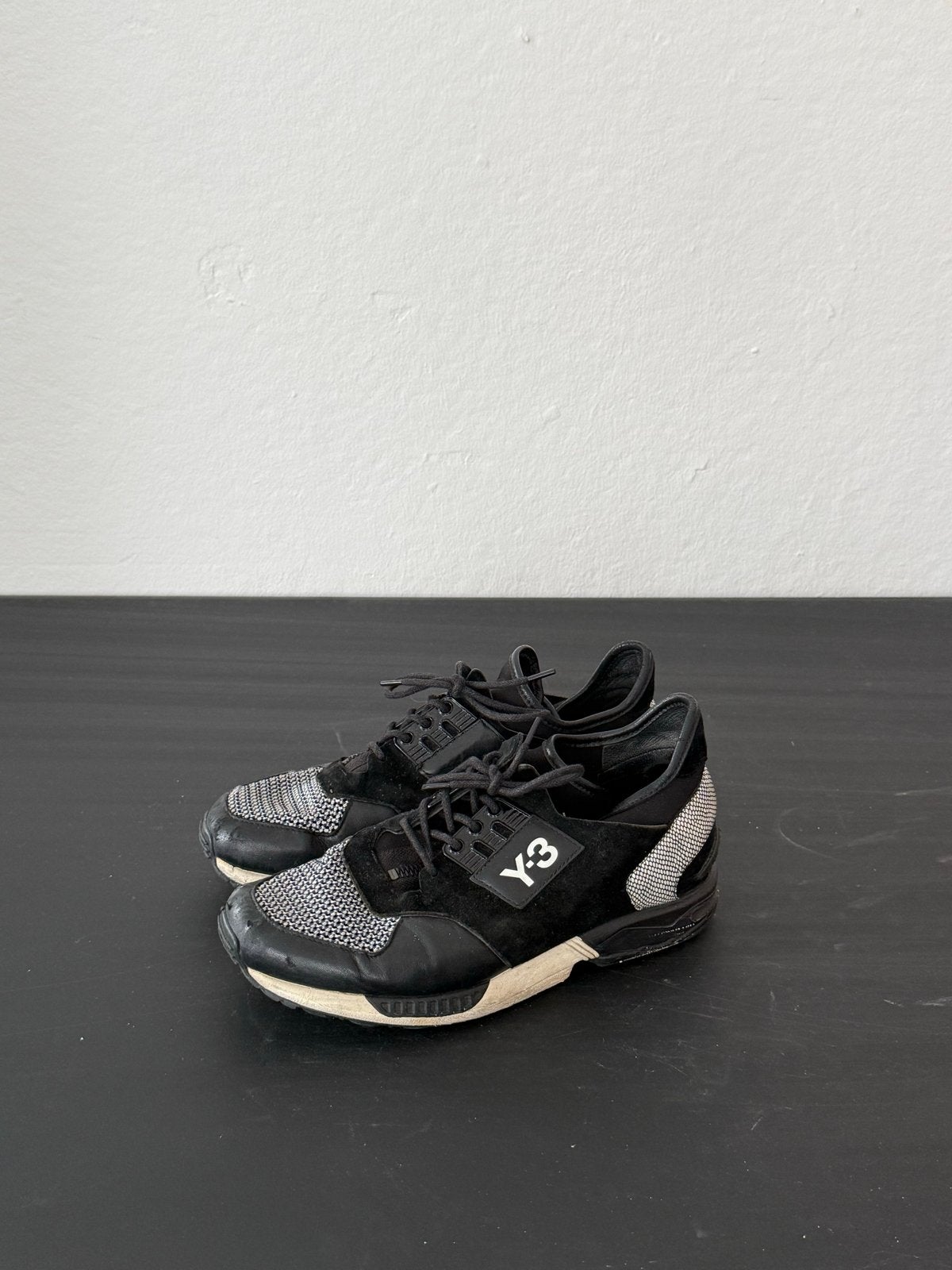 Y-3 ZX ZIP Sneakers Zwart Maat 38, Ophalen of Verzenden, Gedragen, Zwart, Sneakers of Gympen