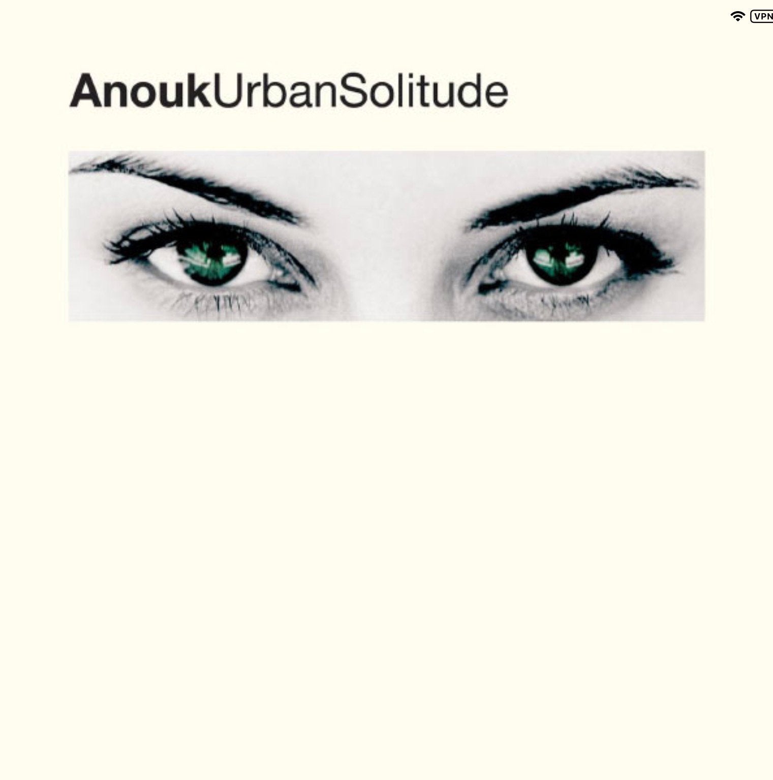 CD Anouk - Urban Solitude, Verzenden, Zo goed als nieuw