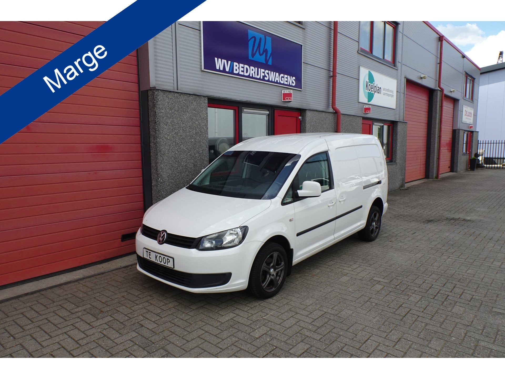 Volkswagen Caddy 2.0 TDI L2H1 4Motion Maxi Highline airco, Auto's, Euro 5, Gebruikt, Zwart, 4 cilinders