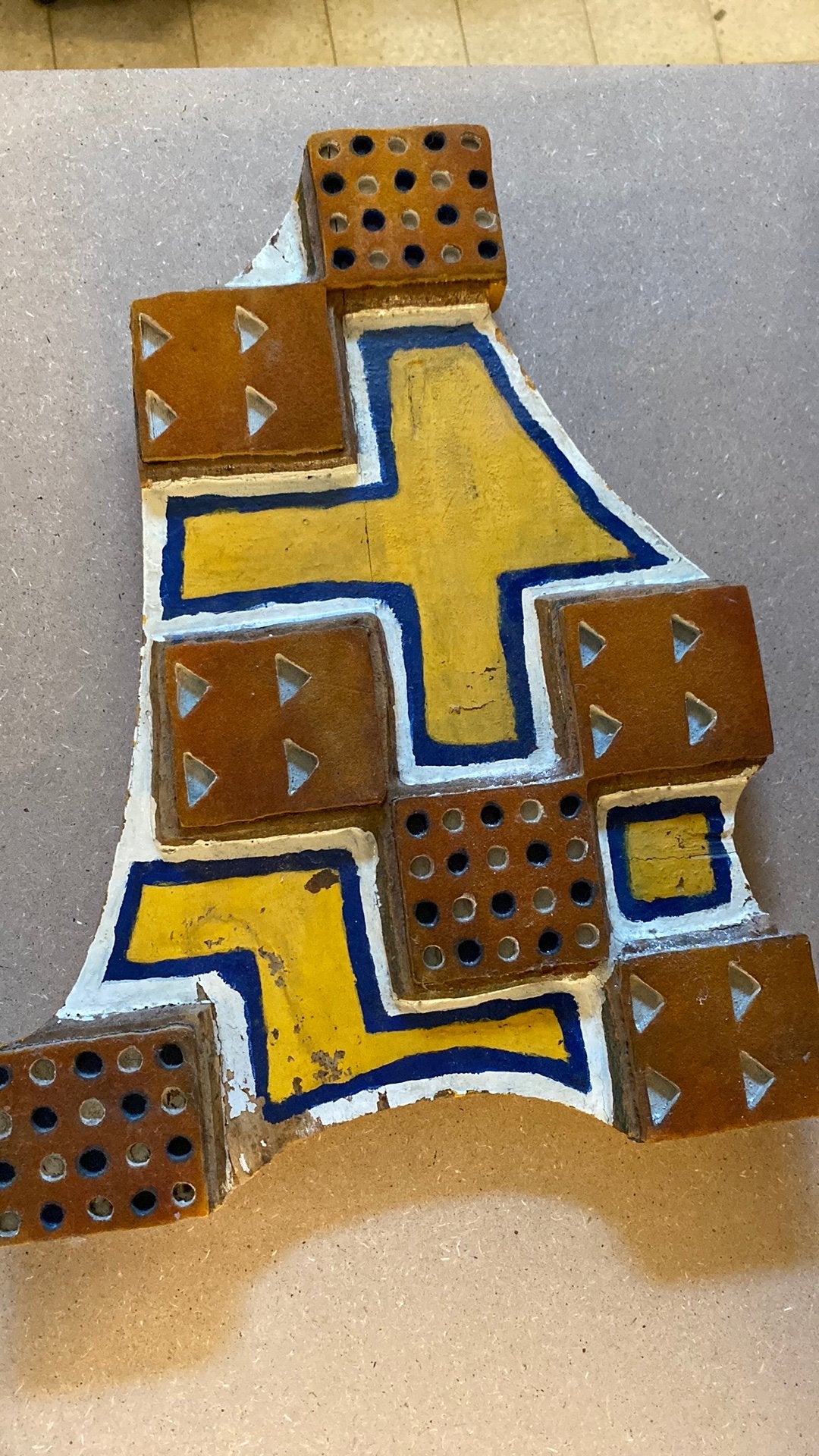Vlisco stempel, Ophalen of Verzenden