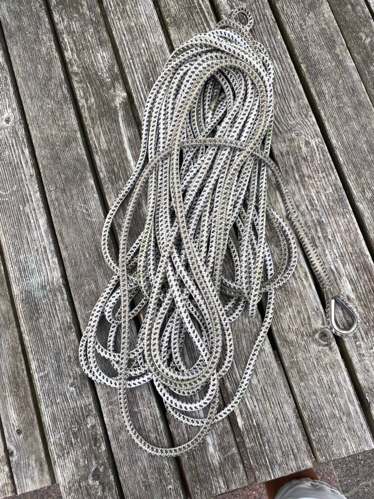 Ankerlijn 12mm 30m, Ophalen, Zo goed als nieuw