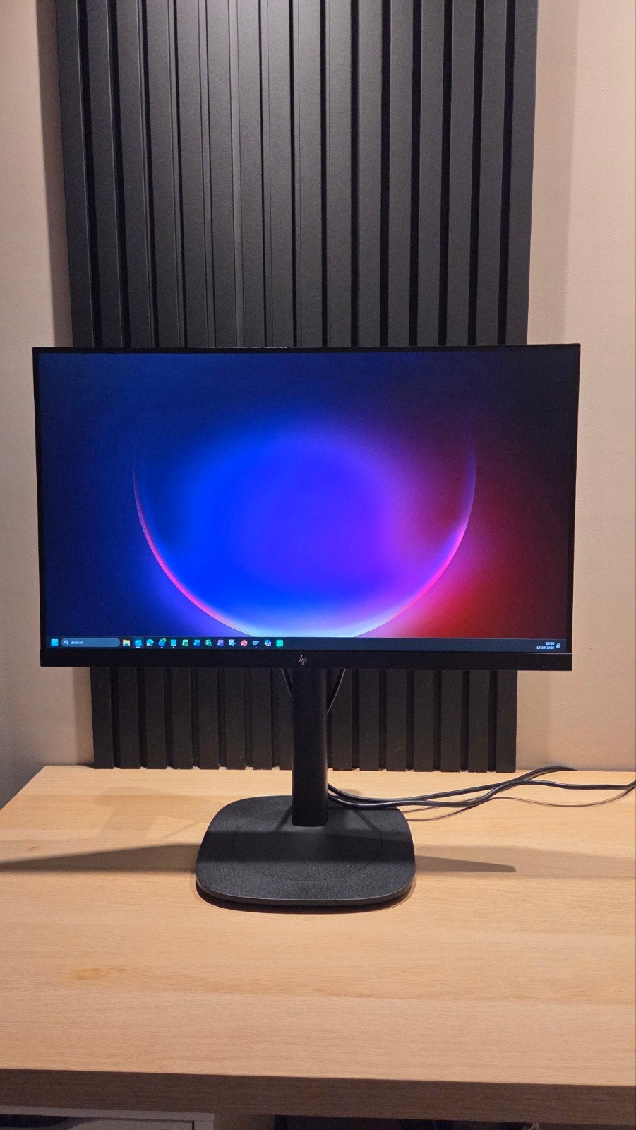 HP E27 G4 Monitor (incl. kabels) zonder voet!, Computers en Software, Ophalen, IPS, HP, 60 Hz of minder