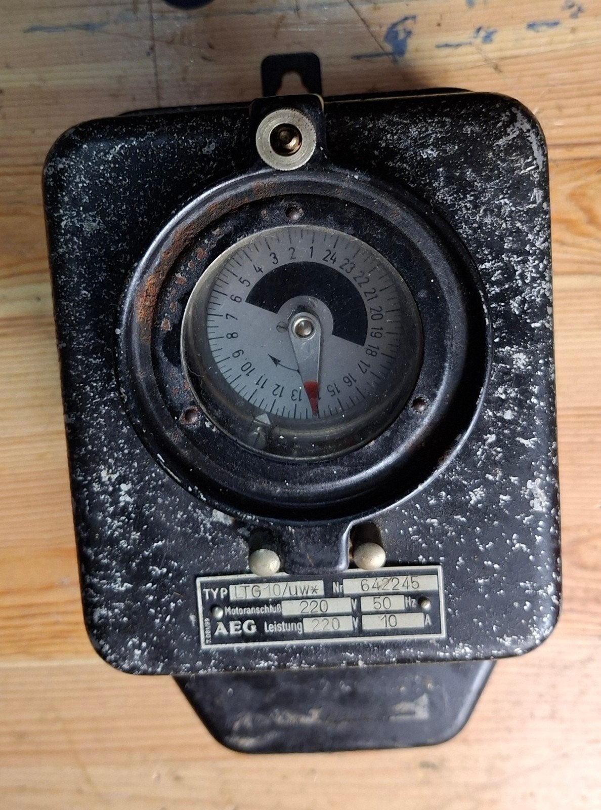 Vintage AEG tijdschakelaar of tijdvertragingsrelais 1930, Ophalen of Verzenden