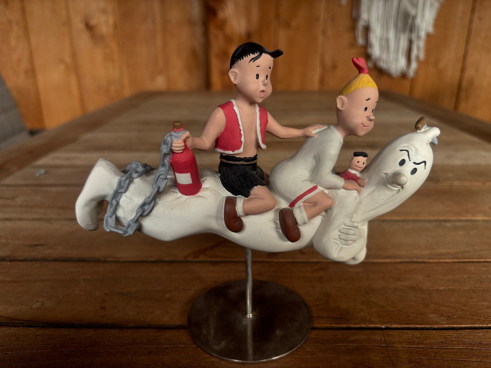 Suske en Wiske beeldje: Het Eiland Amoras, Verzenden, Zo goed als nieuw