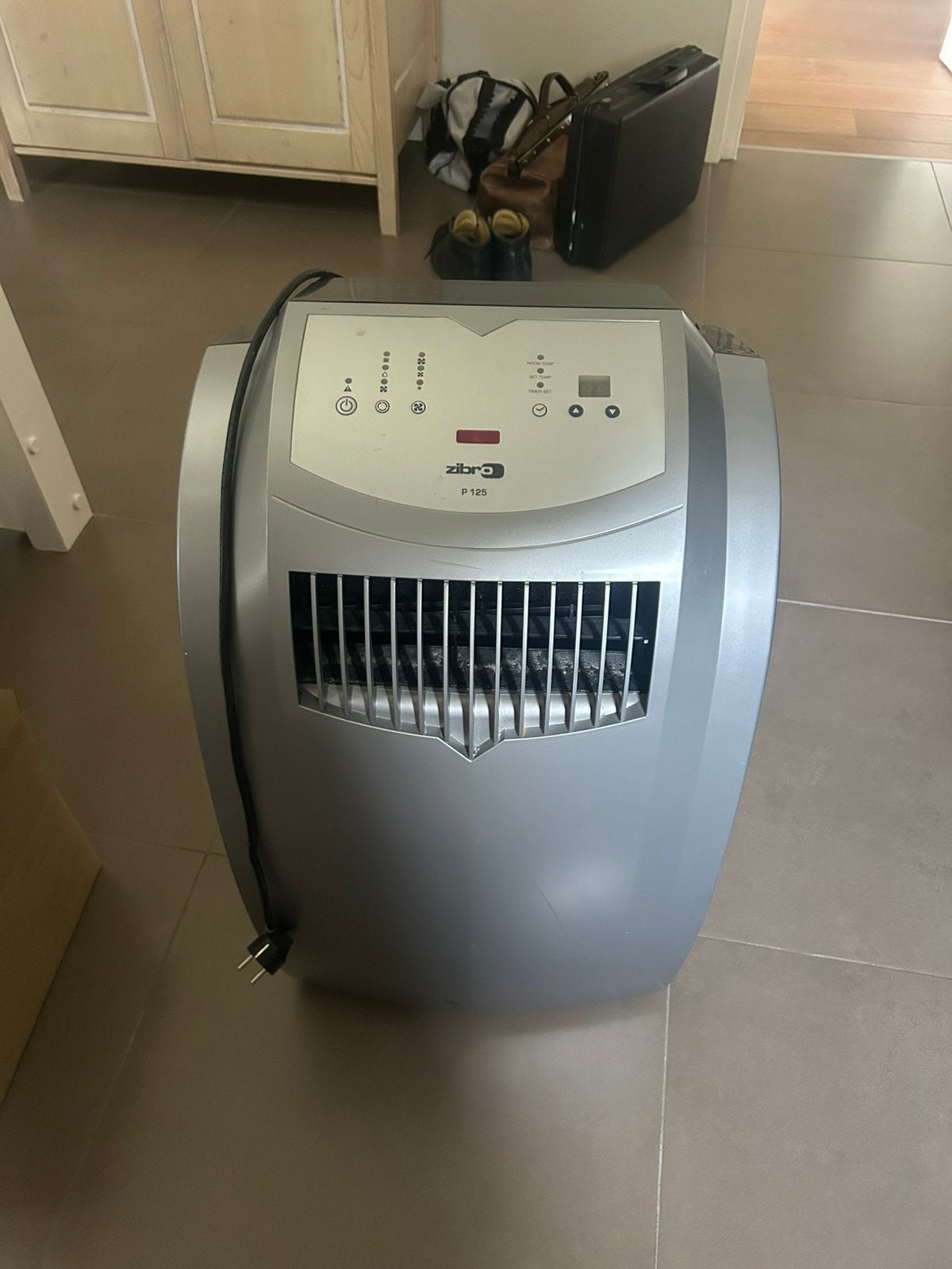 Zibro p125 mobiele airco - krachtige koeling en reiniging, Witgoed en Apparatuur, Airco's, Ophalen, 3 snelheden of meer, Zo goed als nieuw