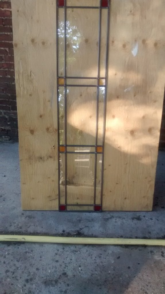 glas in lood ruiten, Doe-het-zelf en Verbouw, Glas en Ramen, Ophalen, Minder dan 80 cm, Nieuw, Minder dan 80 cm