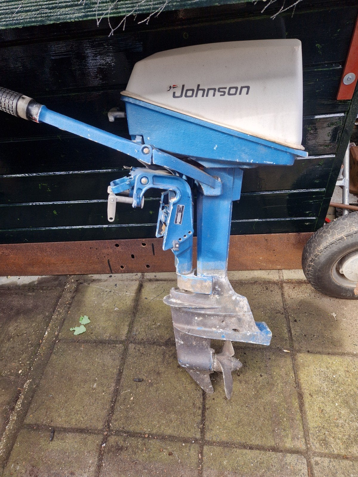 Johnson 4.5 pk, Watersport en Boten, Ophalen of Verzenden, Gebruikt, Motor en Techniek, Zeilboot of Motorboot