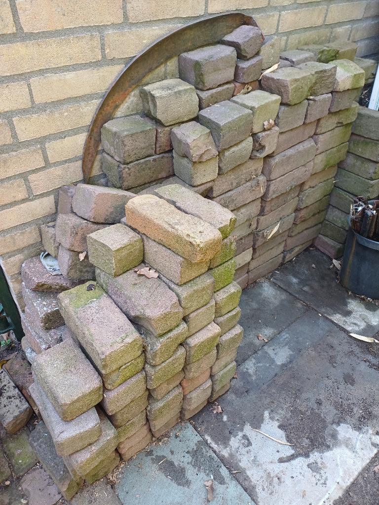 oude klinkers gratis, Ophalen, Overige materialen, Gebruikt, Klinkers