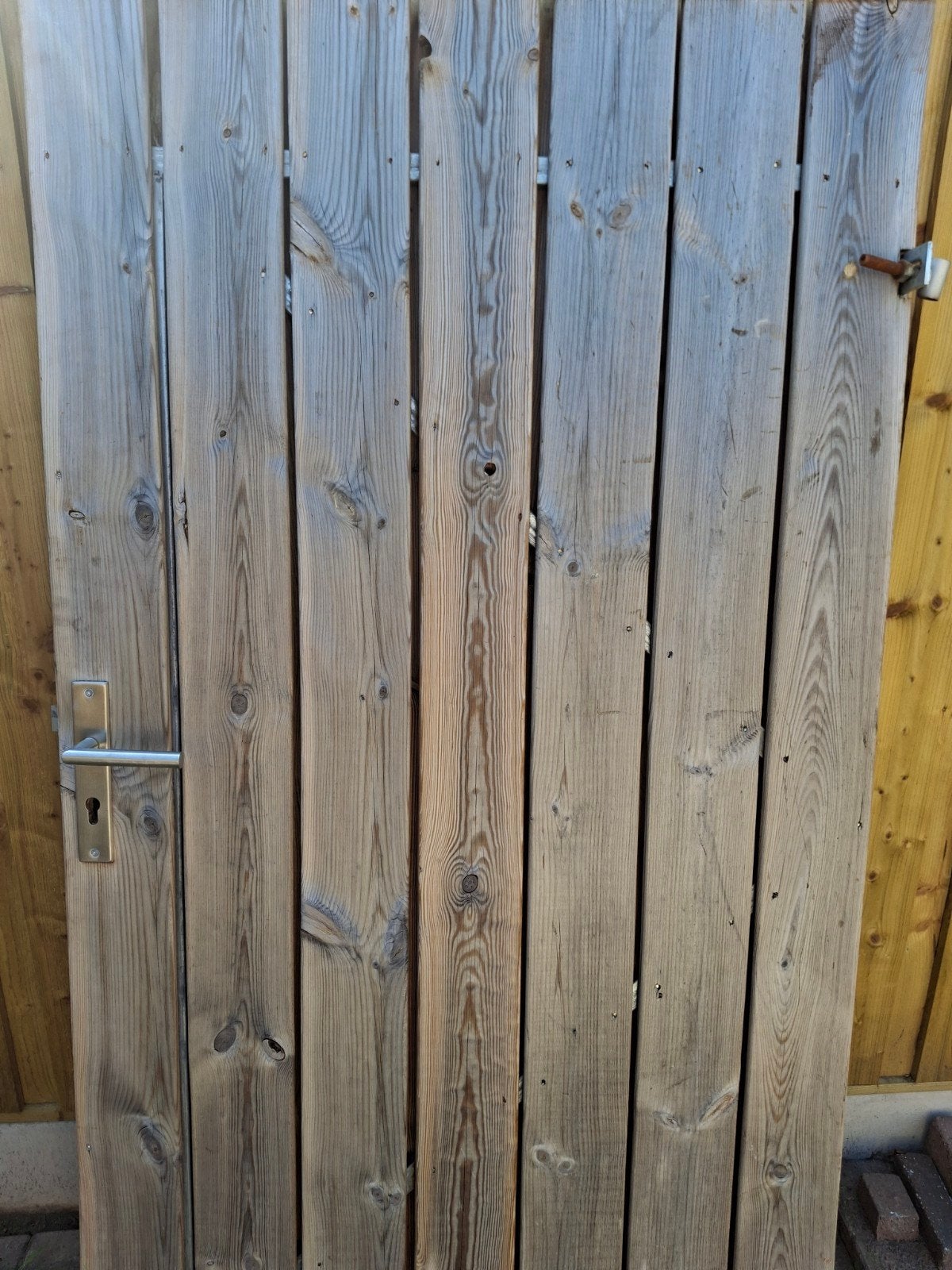tuinpoort, Ophalen, Gebruikt, 150 tot 200 cm, Hout