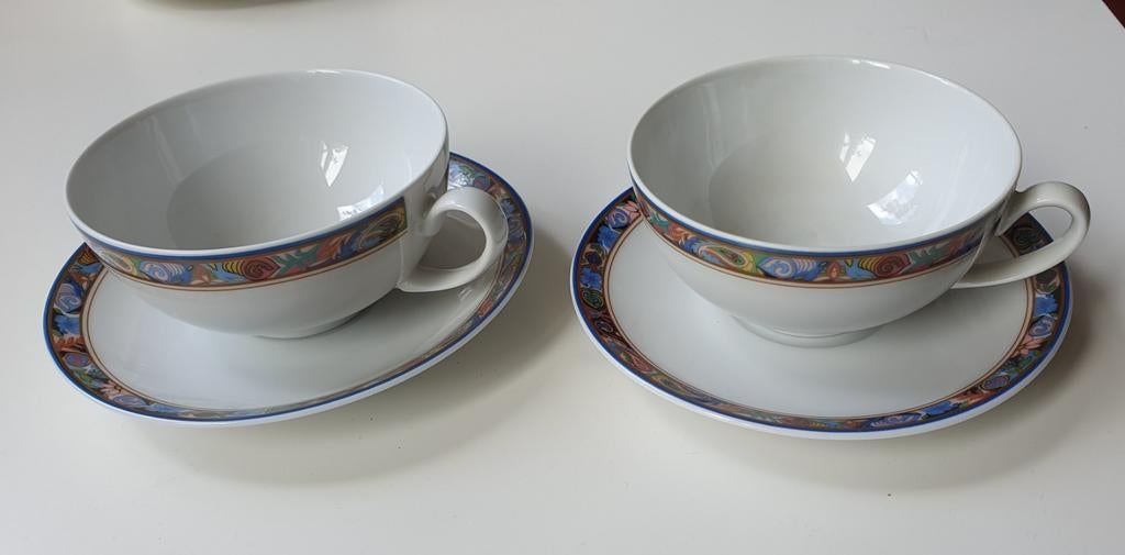 Kronester Bavaria Kop en Schotel - Vintage Servies, Ophalen of Verzenden, Porselein, Overige stijlen, Kop(pen) en/of Schotel(s)