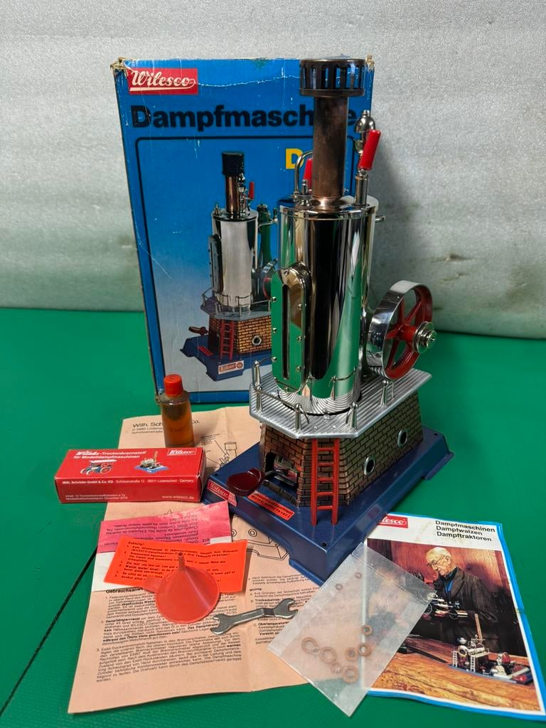 Stoommachine Wilesco D45, Ophalen of Verzenden, Zo goed als nieuw, Groter dan 1:32