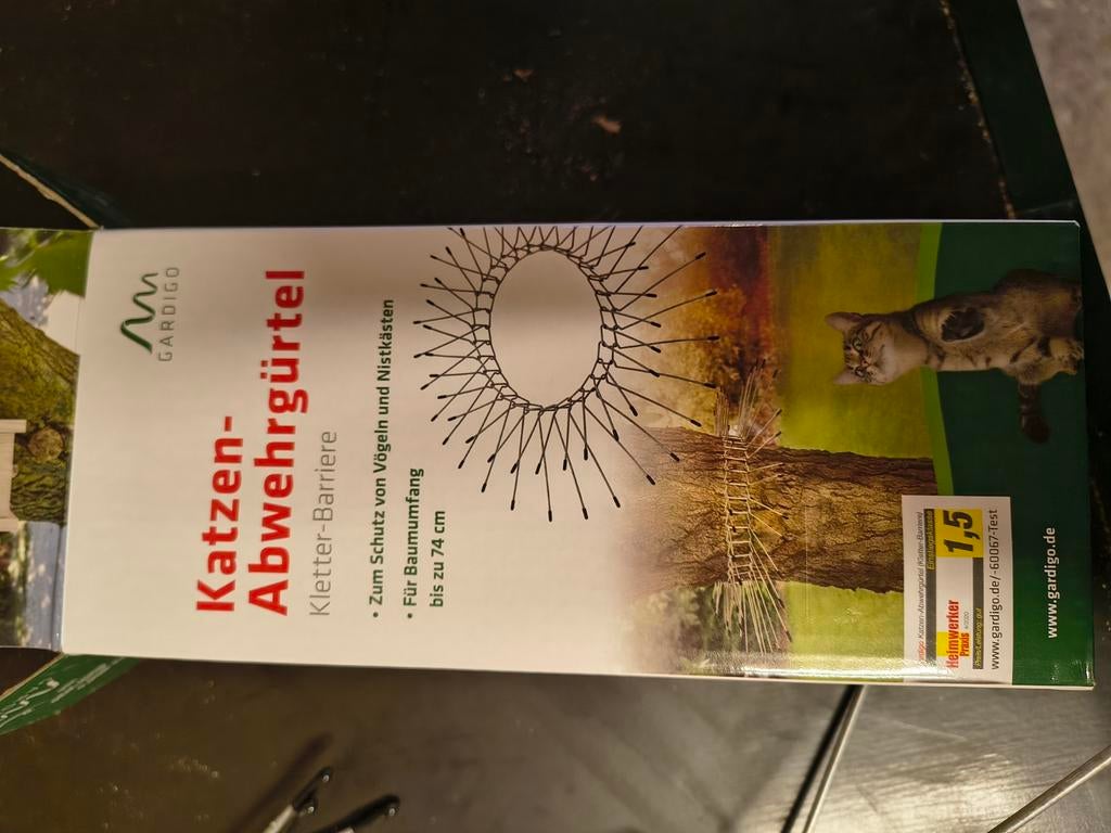 Boom gordel tegen katten, Ophalen of Verzenden, Zo goed als nieuw