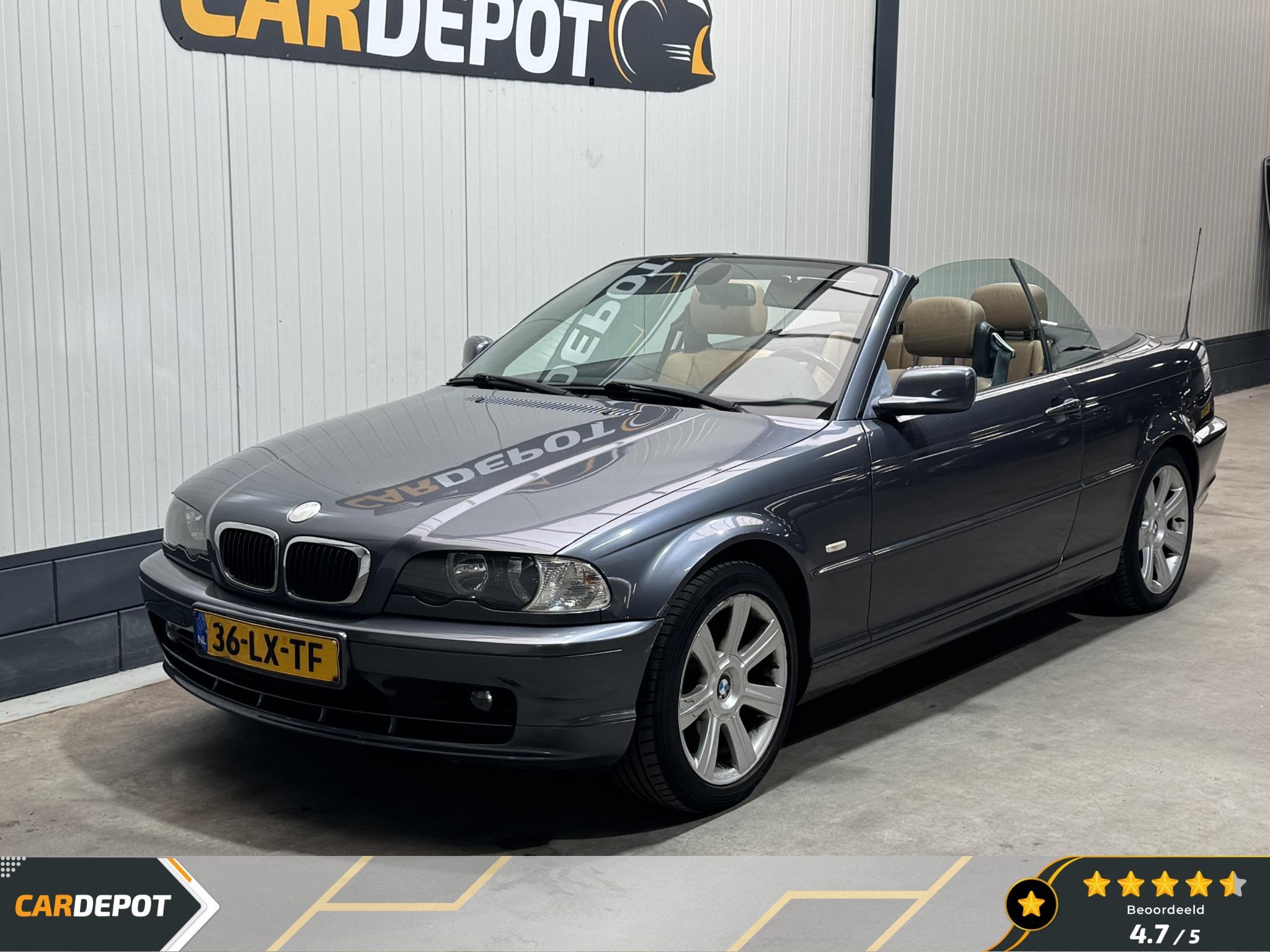 BMW 3-serie Cabrio 318Ci Executive, Auto's, BMW, Automaat, Achterwielaandrijving, 680 kg, Cabriolet