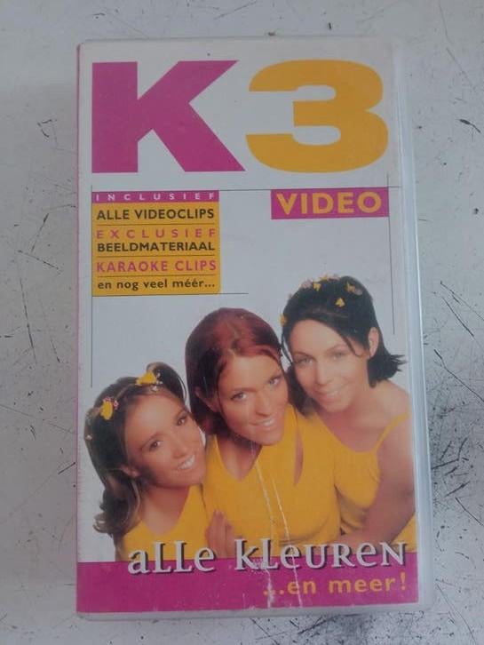 K3 videoband, Alle leeftijden, Ophalen of Verzenden, Gebruikt