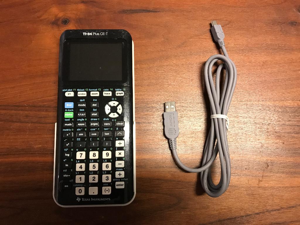 Texas Instruments Ti-84 Plus CE-T Grafische rekenmachine, Ophalen of Verzenden, Grafische rekenmachine, Gebruikt