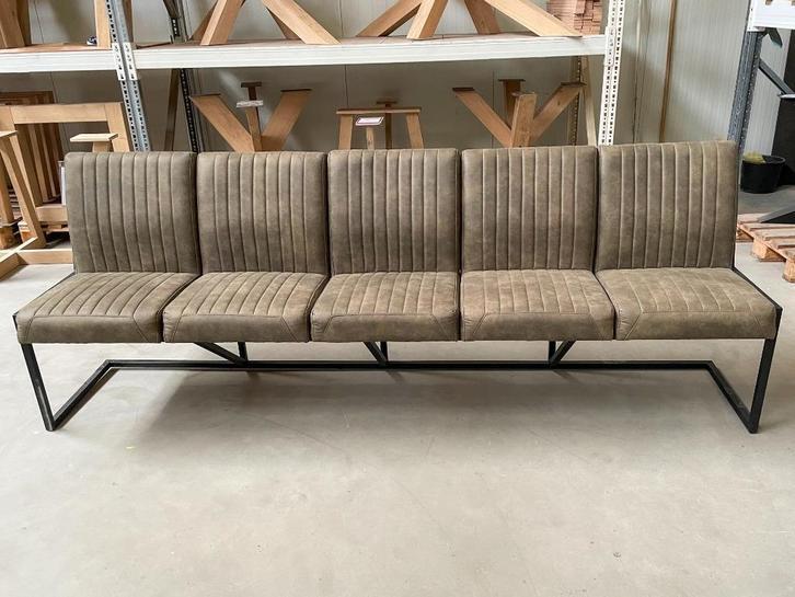 Eettafel bank Ric | 4 & 5 zits | Afgeprijsd!, Huis en Inrichting, Banken | Bankstellen, Niet ingevuld, Modern, landelijk, Niet ingevuld