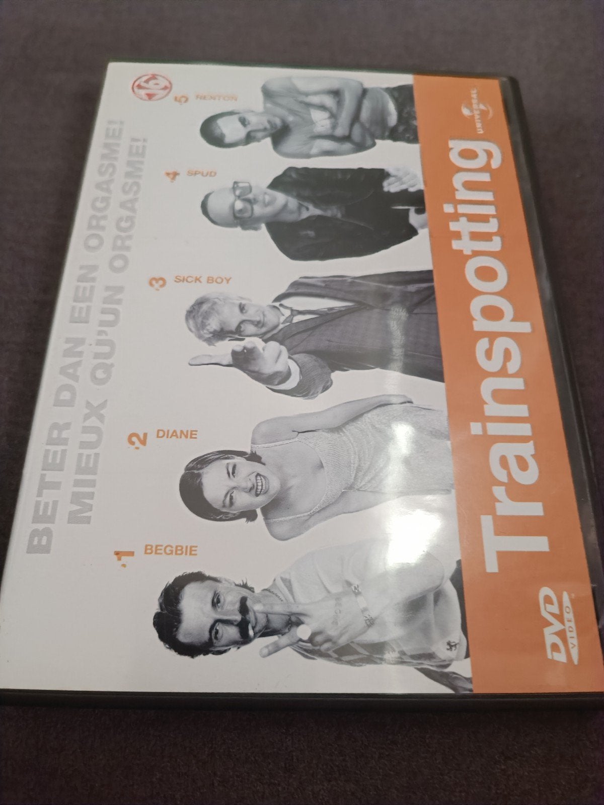 Trainspotting - dvd, Alle leeftijden, Ophalen of Verzenden, Zo goed als nieuw, Overige gebieden