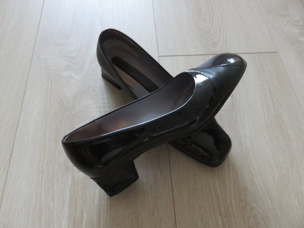 Mooie leren / lakschoenen van Peter Kaiser  Maat 6 /39, Peter Kaiser, Schoenen met lage hakken, Verzenden, Zwart