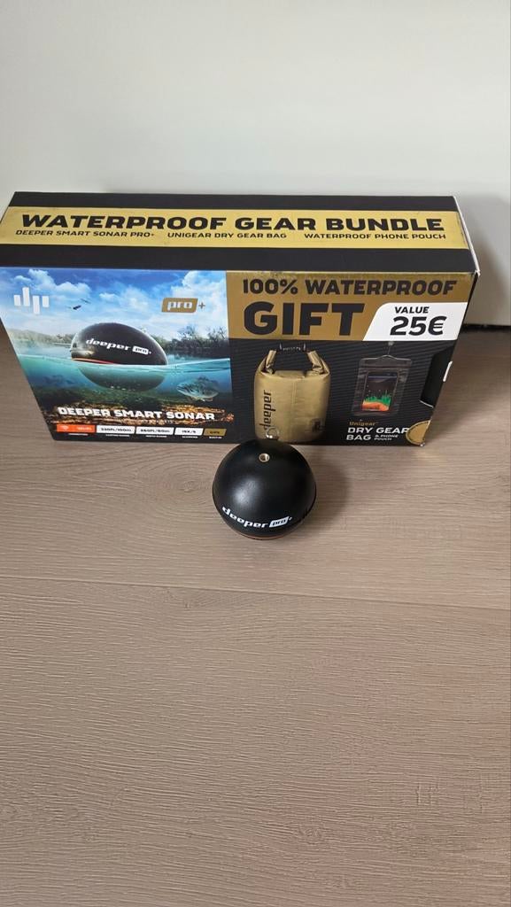 Deeper Smart Sonar PRO+ Fishfinder Bundel, Ophalen of Verzenden, Zo goed als nieuw, Overige typen
