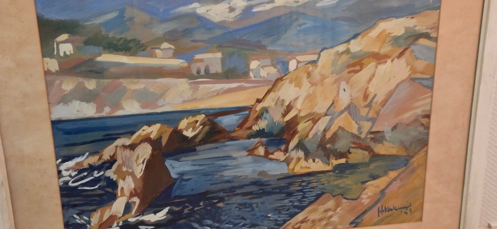 gouache, Antiek en Kunst, Ophalen