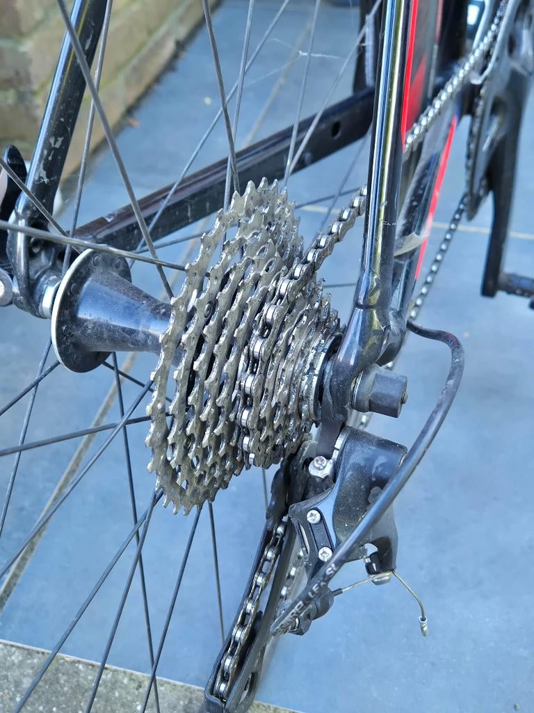 Giant Contend SL 1 maat L met 11-34 bergcassette en extra's, Fietsen en Brommers, Fietsen | Racefietsen, Ophalen, 28 inch, Gebruikt