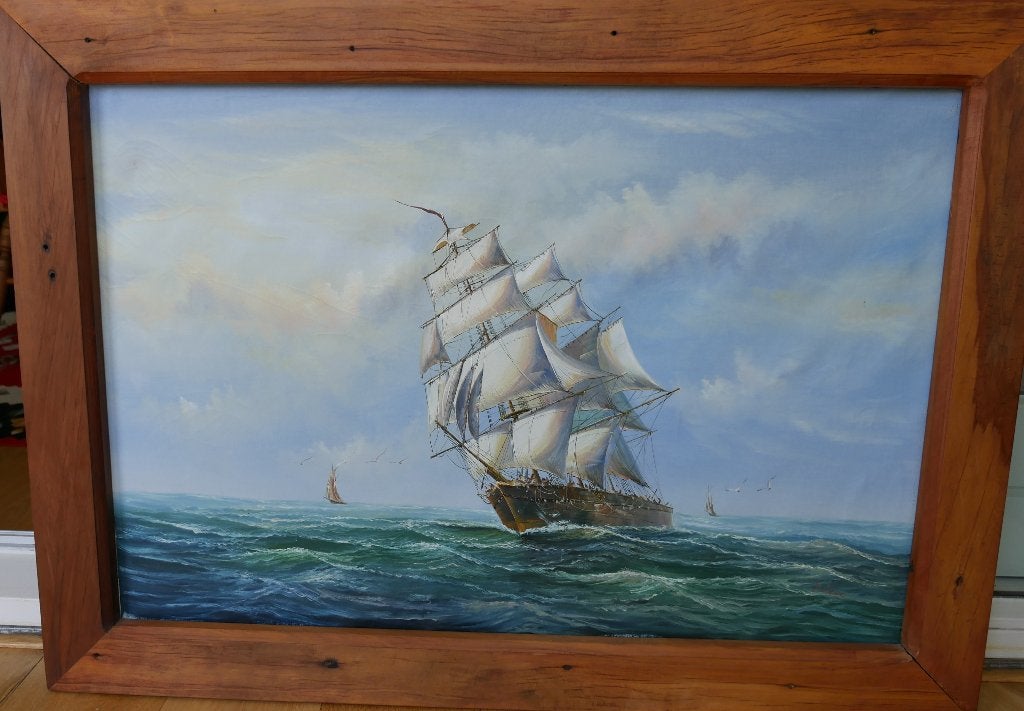Olieverf schilderij, Ophalen