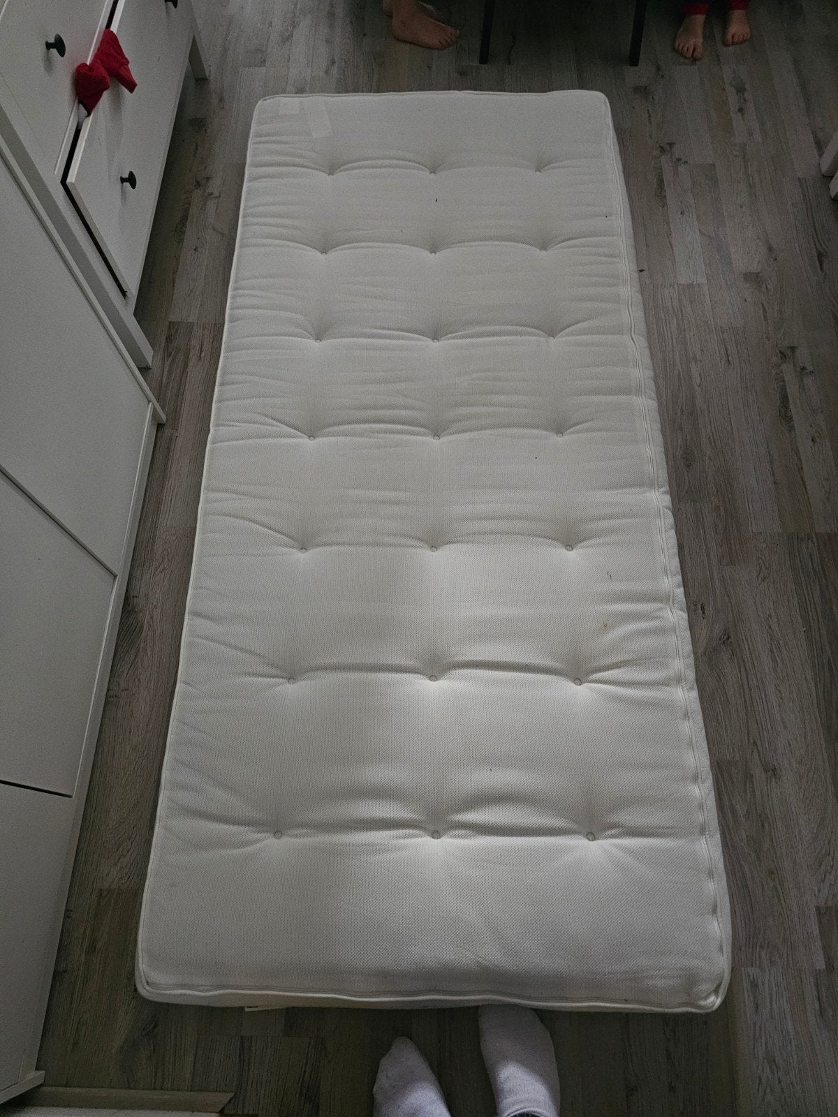 IKEA TUSTNA Topper 1-persoons, Ophalen of Verzenden, Gebruikt, Eenpersoons, Matras