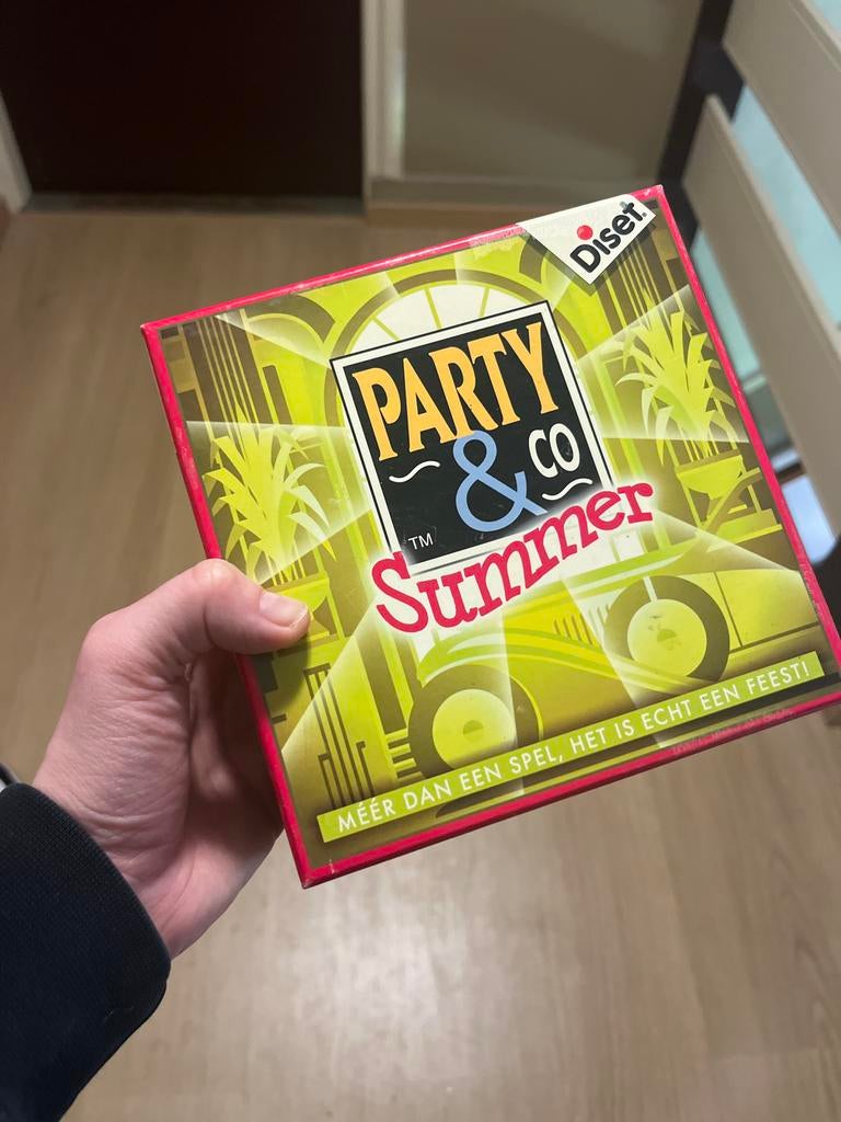Party & Co Summer Bordspel - Zomerse Feesteditie, Drie of vier spelers, Ophalen of Verzenden, Zo goed als nieuw