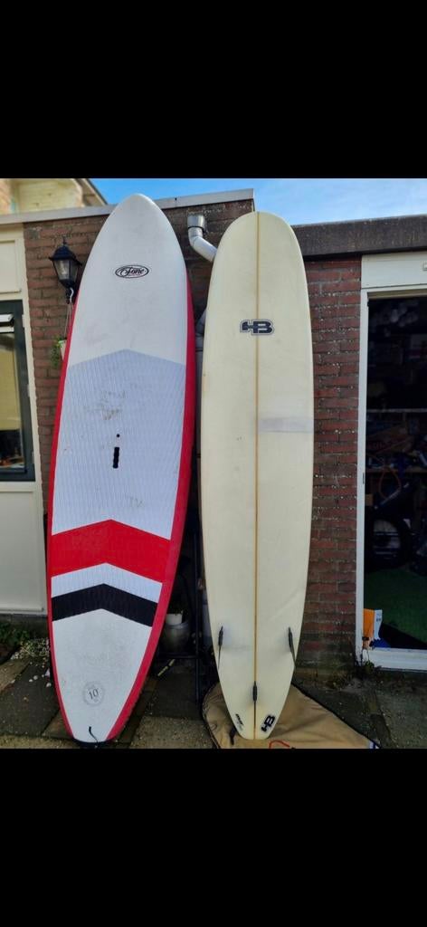 Soft top sup board, Watersport en Boten, Golfsurfen, Ophalen, Gebruikt, Overige typen, Met koord