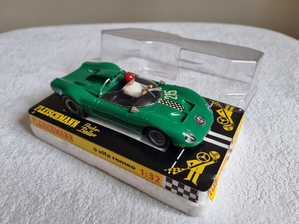 Fleischmann Auto Rallye 3213 Alfa Romeo groen, NIEUW met OVP, Verzenden, Nieuw, Elektrisch, Fleischmann