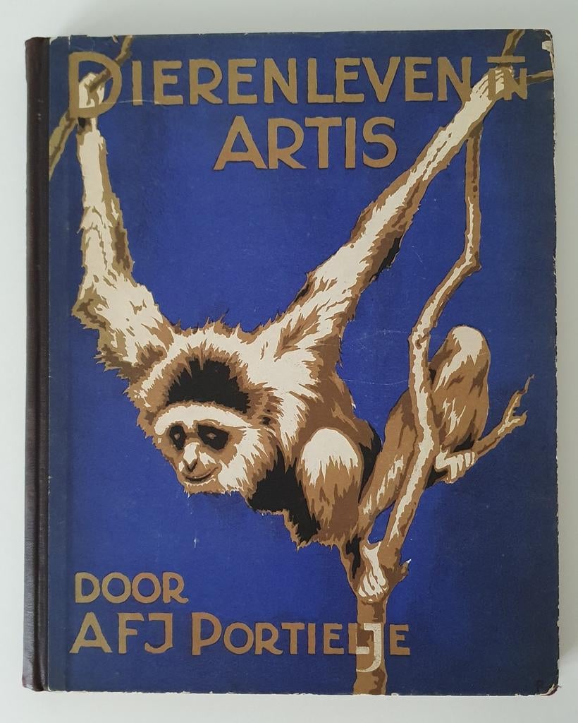 Verkade album Dierenleven in Artis Portielje, Ophalen of Verzenden