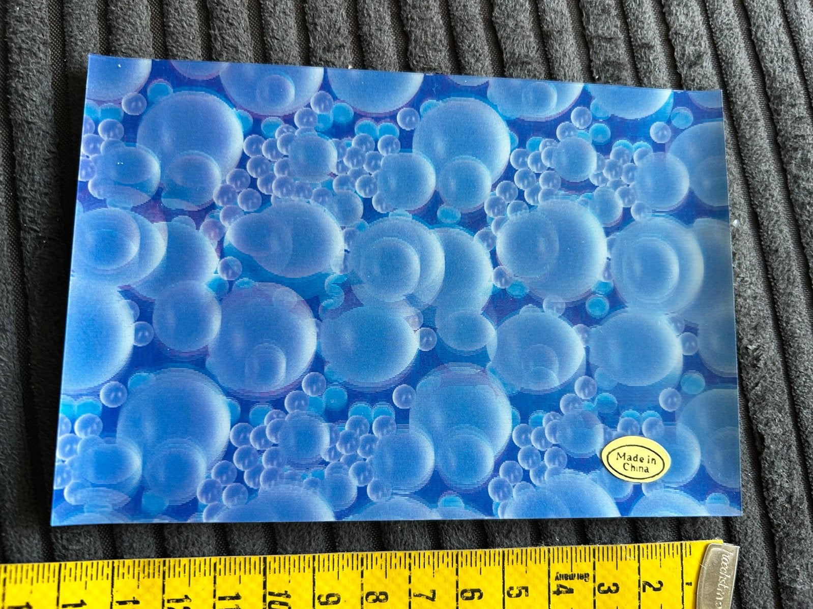 570. Mooie 3D kaart Bubbels, Verzamelen, Ansichtkaarten | Themakaarten, Ophalen of Verzenden, 1980 tot heden