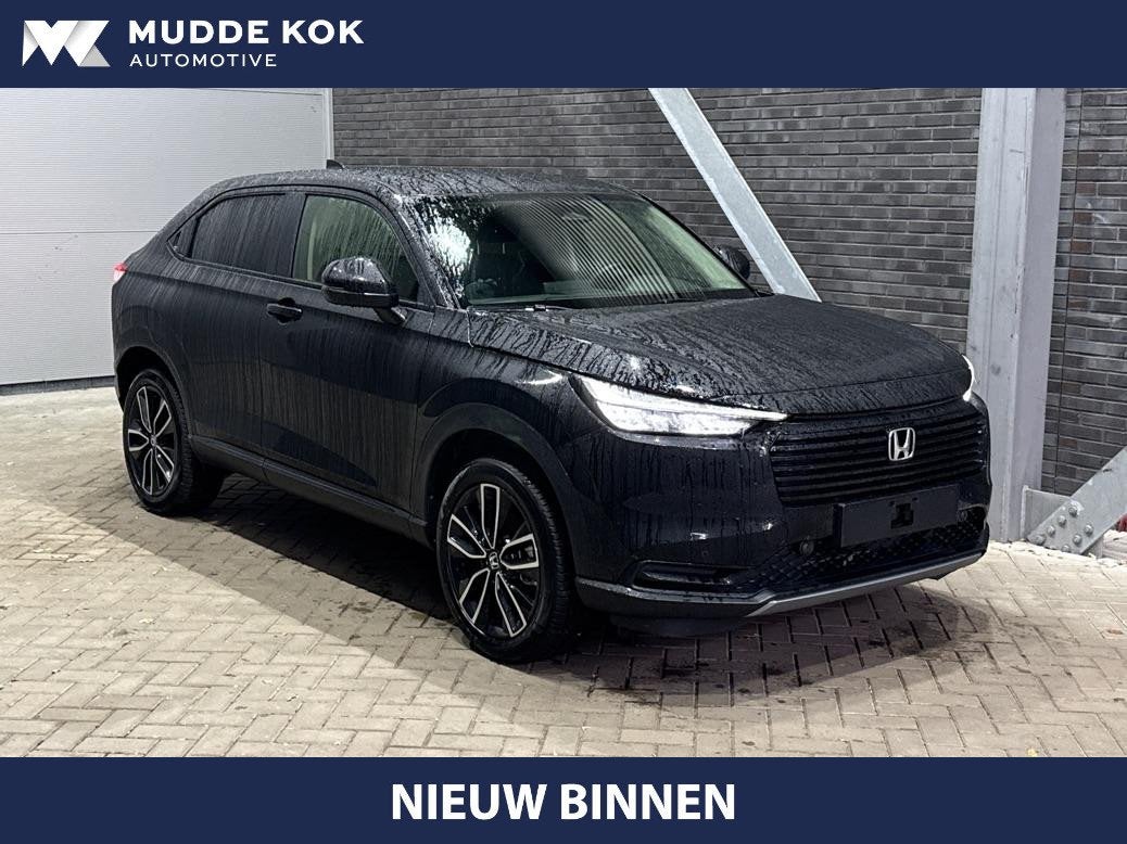 Honda HR-V 1.5 e:HEV Elegance | ACC | Stoelverwarming | Came, Auto's, Euro 6, Zwart, Bedrijf, Hybride Elektrisch/Benzine