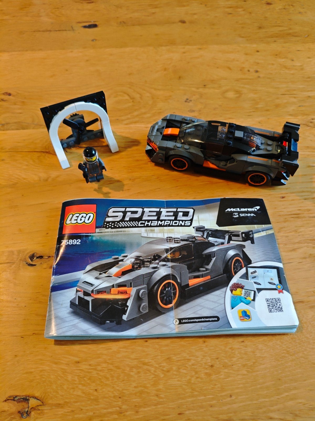 Lego Speed Champions McLaren Senna (75892), Lego, Zo goed als nieuw, Complete set, Inclusief instructies